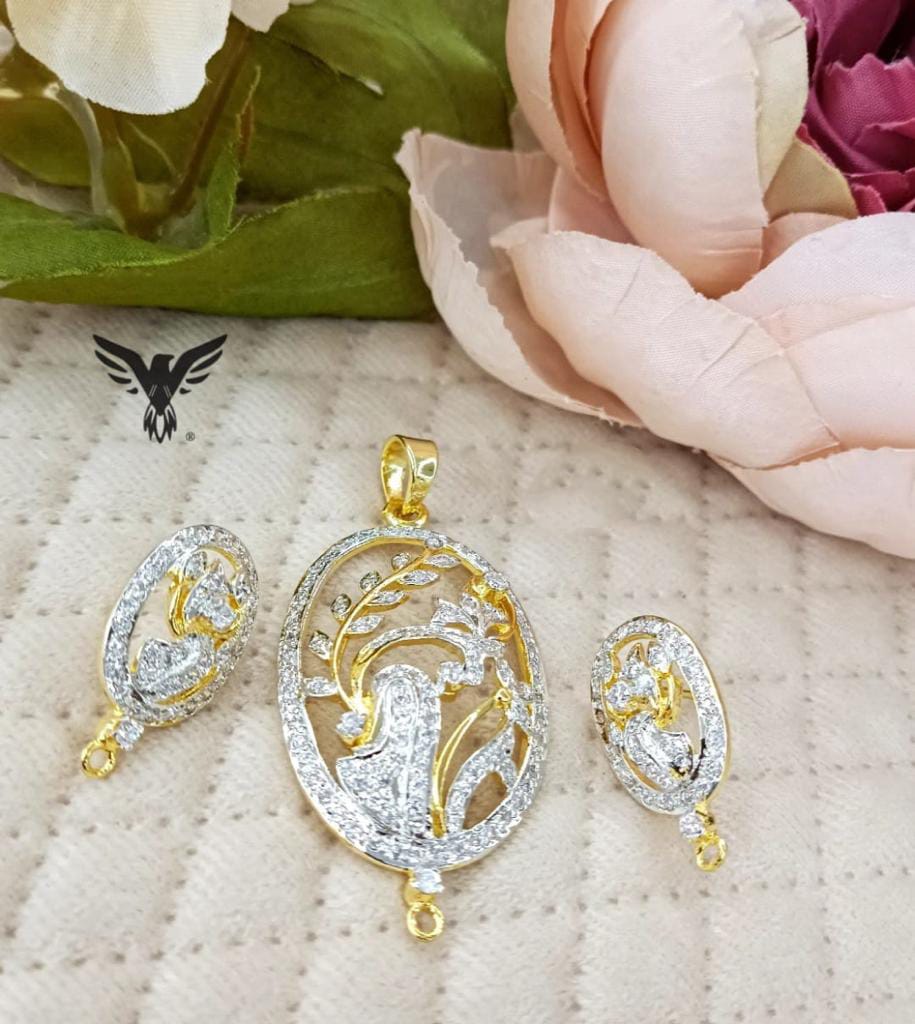 Iris Pendant Set For Women