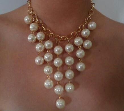 Real Fresh Water pearls necklace in Layering for women