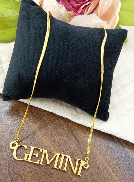 GEMINI PENDENT SET GIFT FOR WOMEN AND GIRLS