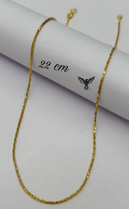 Brass gold plated finely detailed chain Regular use For Women