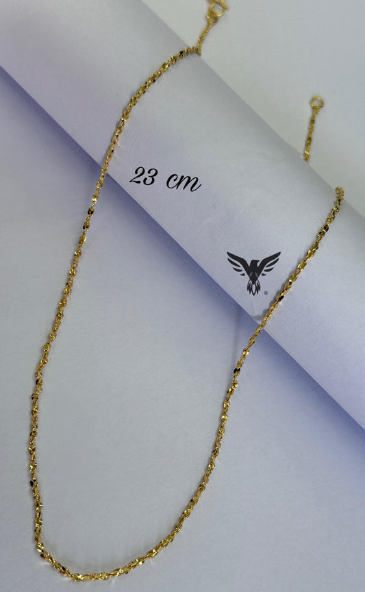 Brass gold plated chain Daily wear use For Women