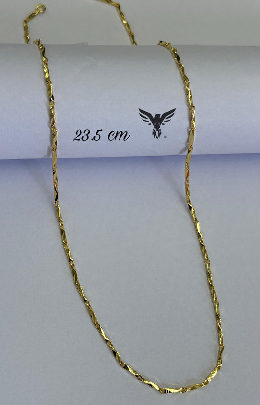 Brass gold plated Stunning design chain Regular use For Women