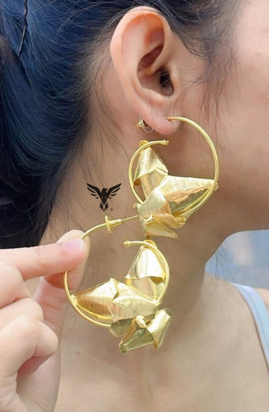 CHUNKY HOOP EARRINGS