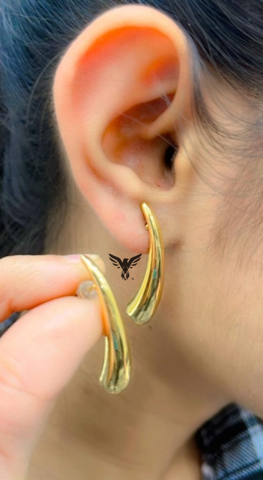 DROP LEEN EARRINGS