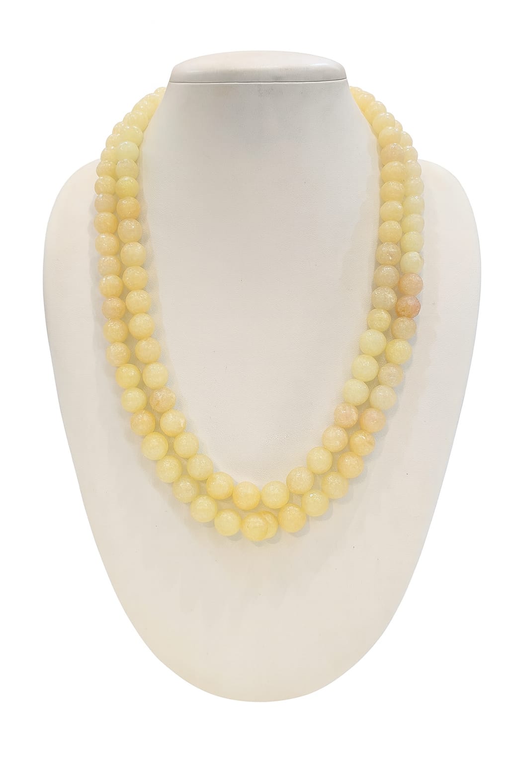 TWO LAYER TRENDING WHITE LAYER MALA
