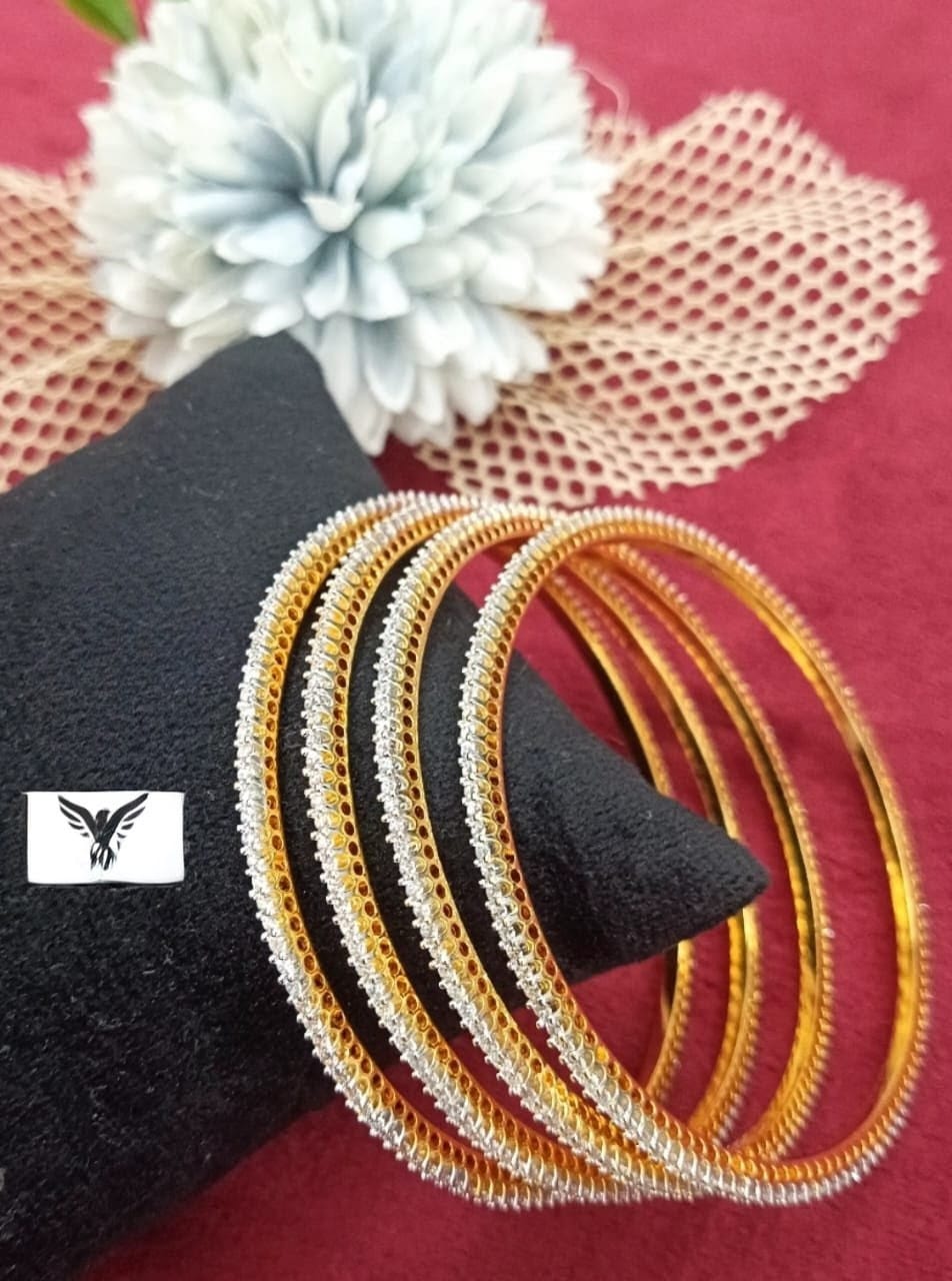GANGA JAMNA POLISH BANGLES FOR WOMEN
