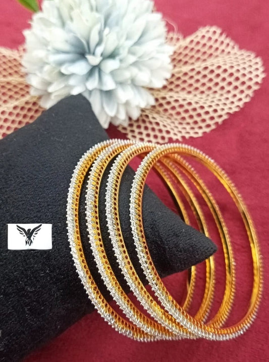 GANGA JAMNA POLISH BANGLES FOR WOMEN