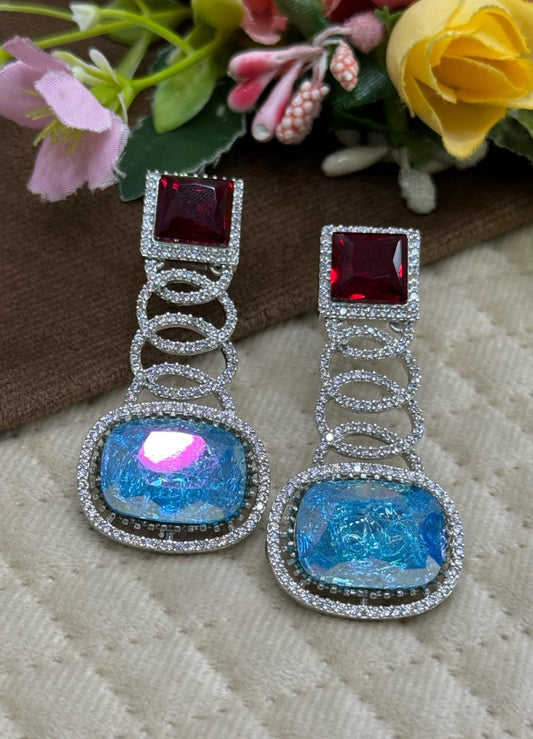 Designer Swarovski Crystal Earrings for Women