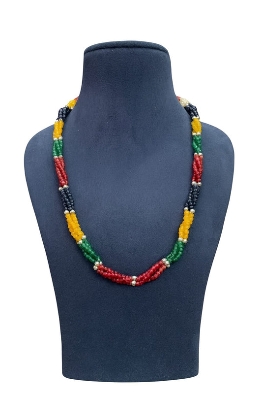Ethnic Handcrafted Multi-Color Beads Mala For Women