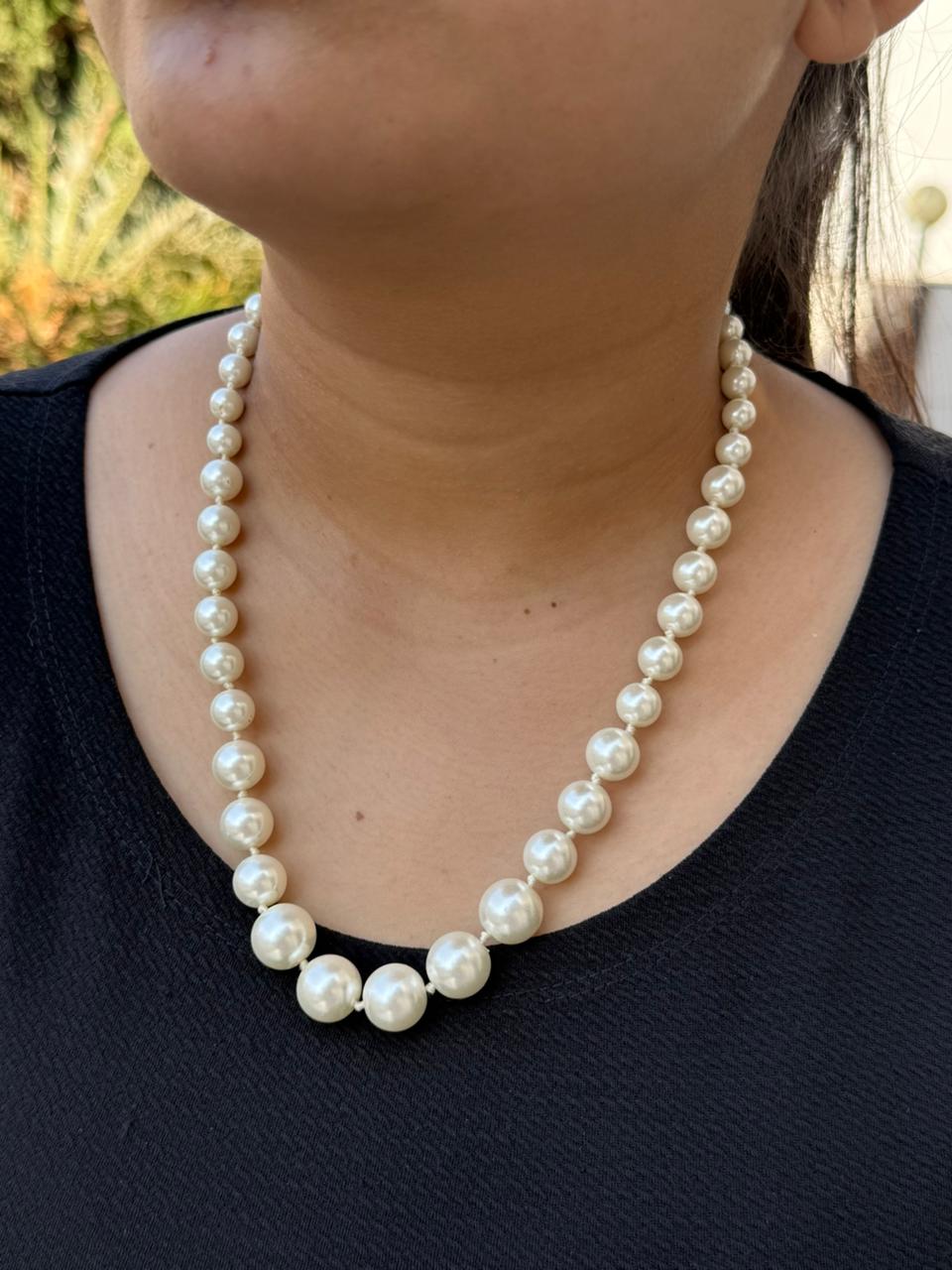 fresh watar peral while single layar mala for woman