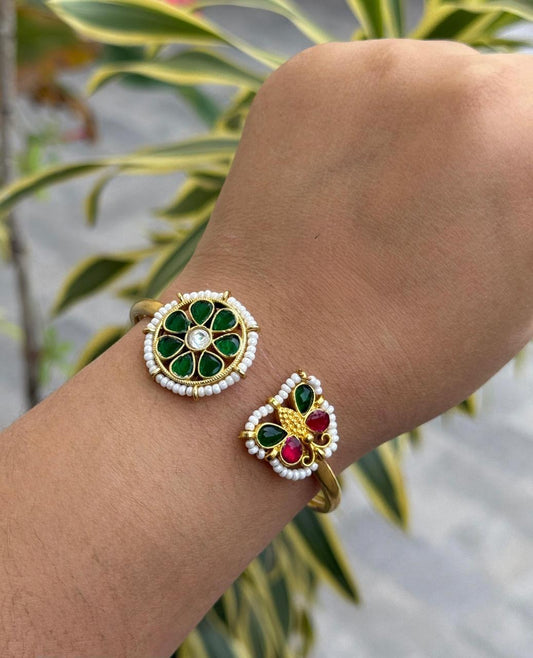 Multicolored Gold Plated Bracelet