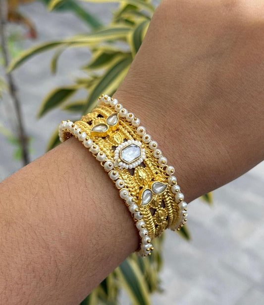 Handmade Kundan Bracelet