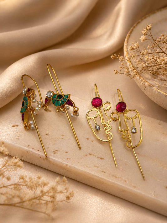 Combo Of Earcuff For Women And Girls