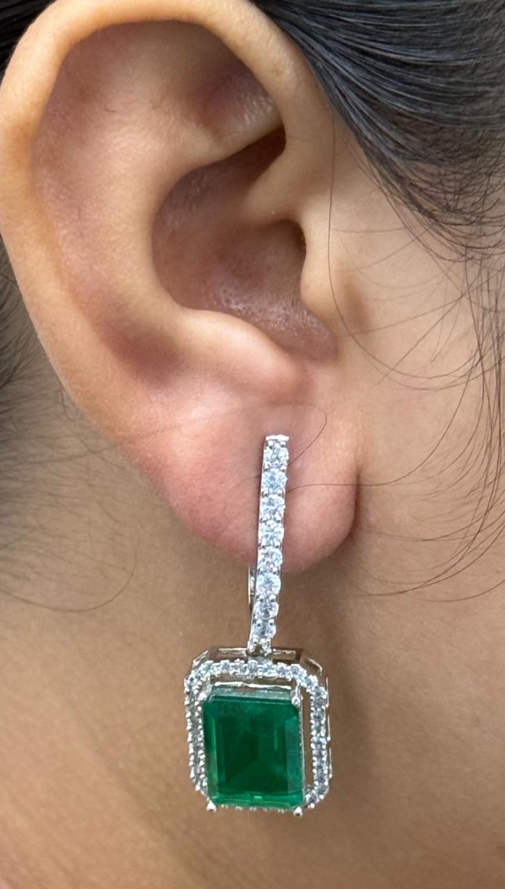 GREEN COLOUR CZ STONE STUDS