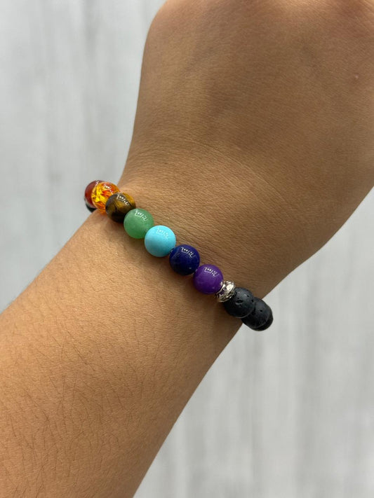 Lawa With Seven Chakara Bracelet