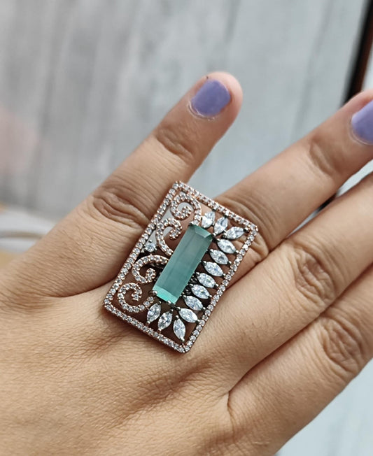 SQURE DIAMOND RING