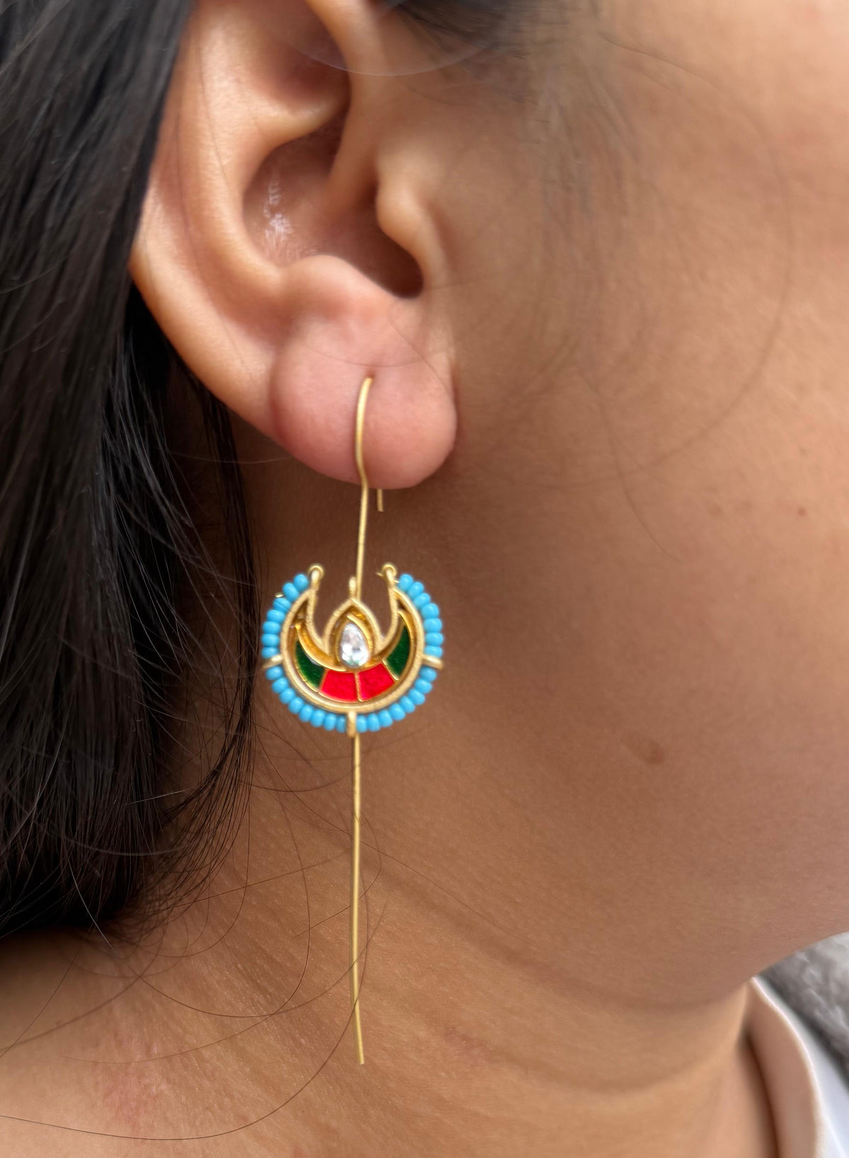 Combo of Earcuff And Earring For Women And Girls