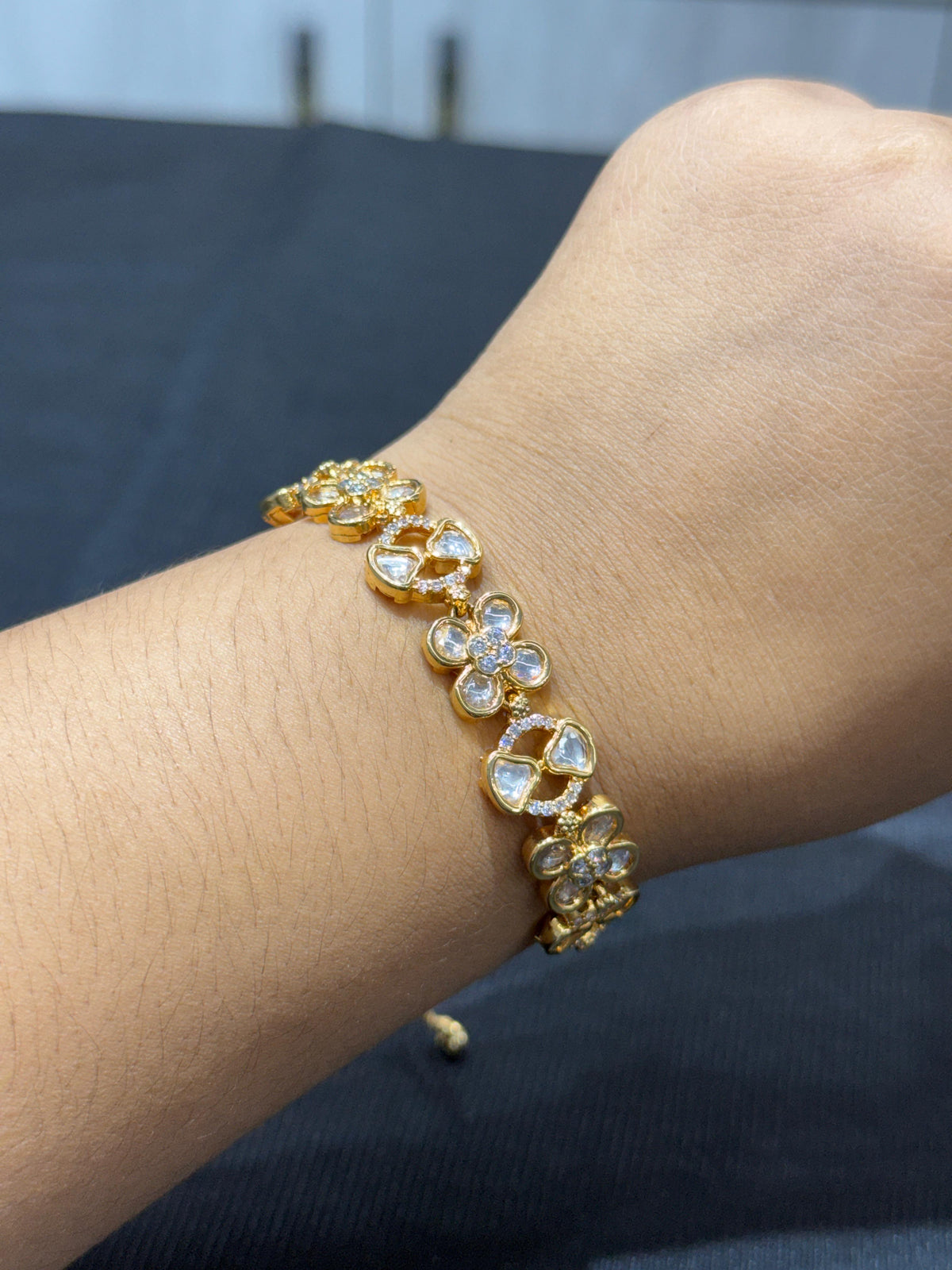 Combo of Kundan  Bracelets For Women And Girls