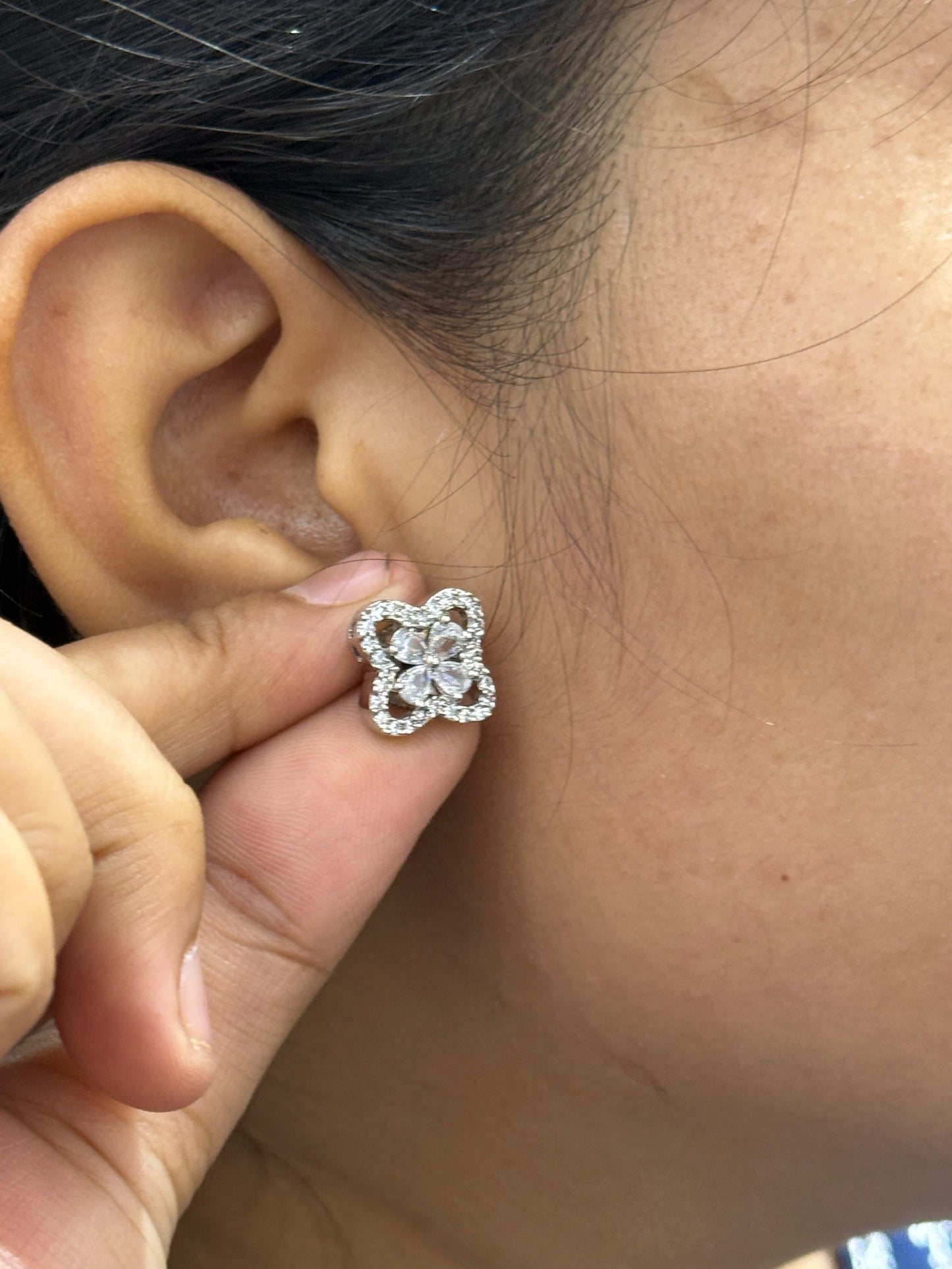 Cute Studs With Ring Combo For Women And Girls