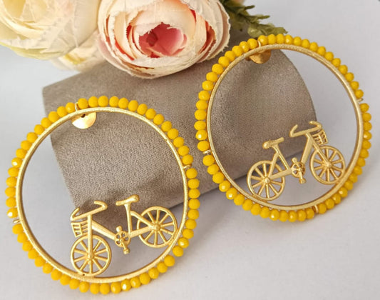 Vanshika Jewels Fashionable cycle earrings for girls