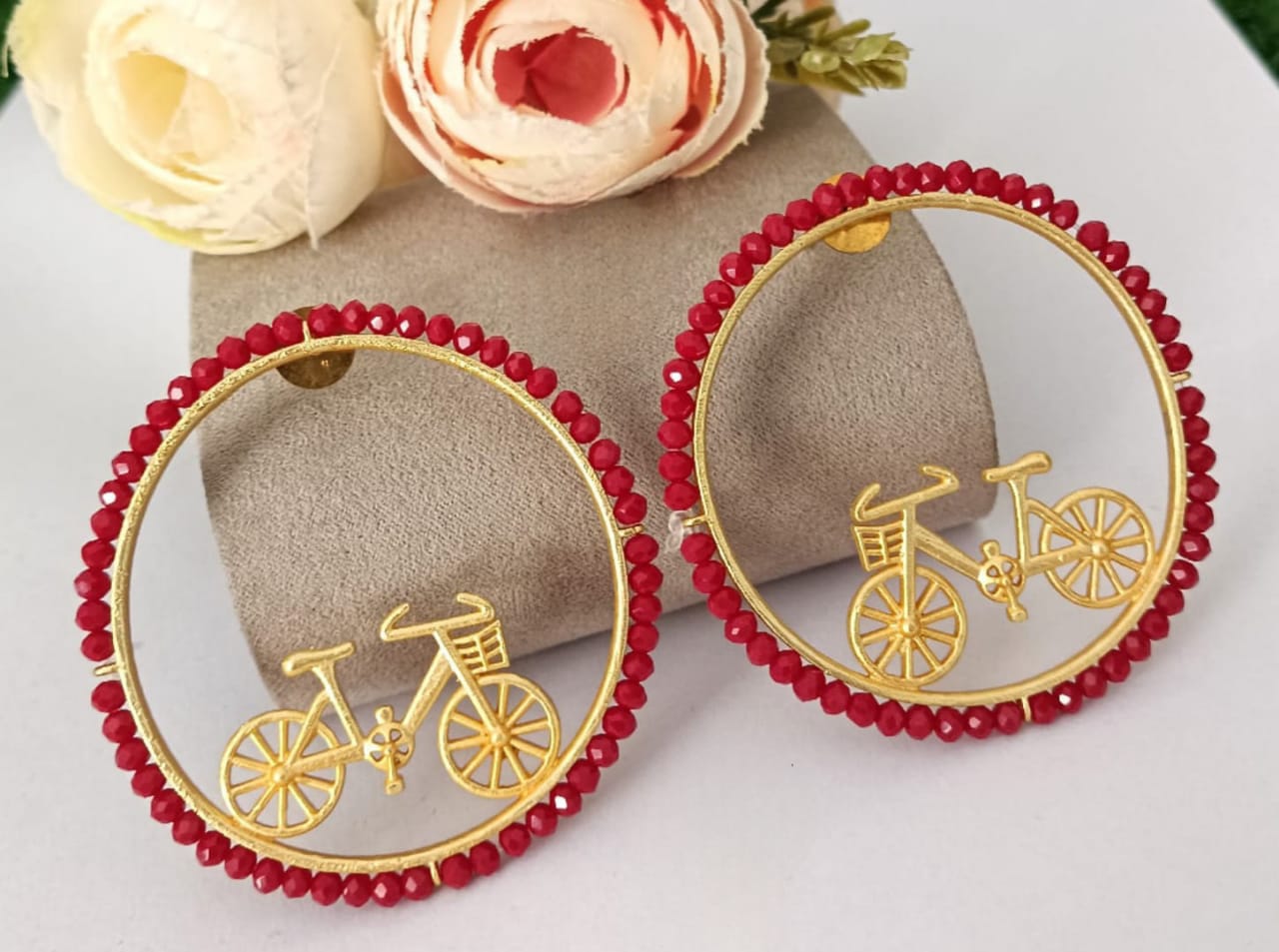 Vanshika Jewels Fashionable cycle earrings for girls