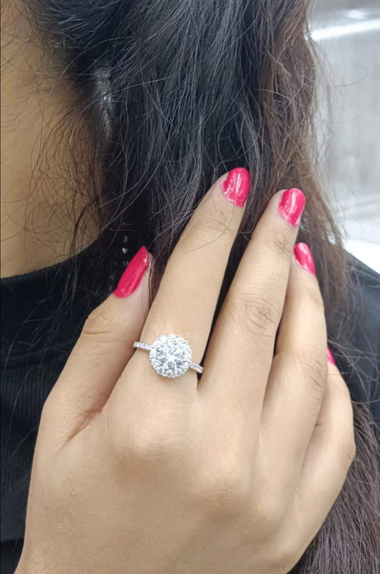 SOLITAIRE ROUND SHAPE RING
