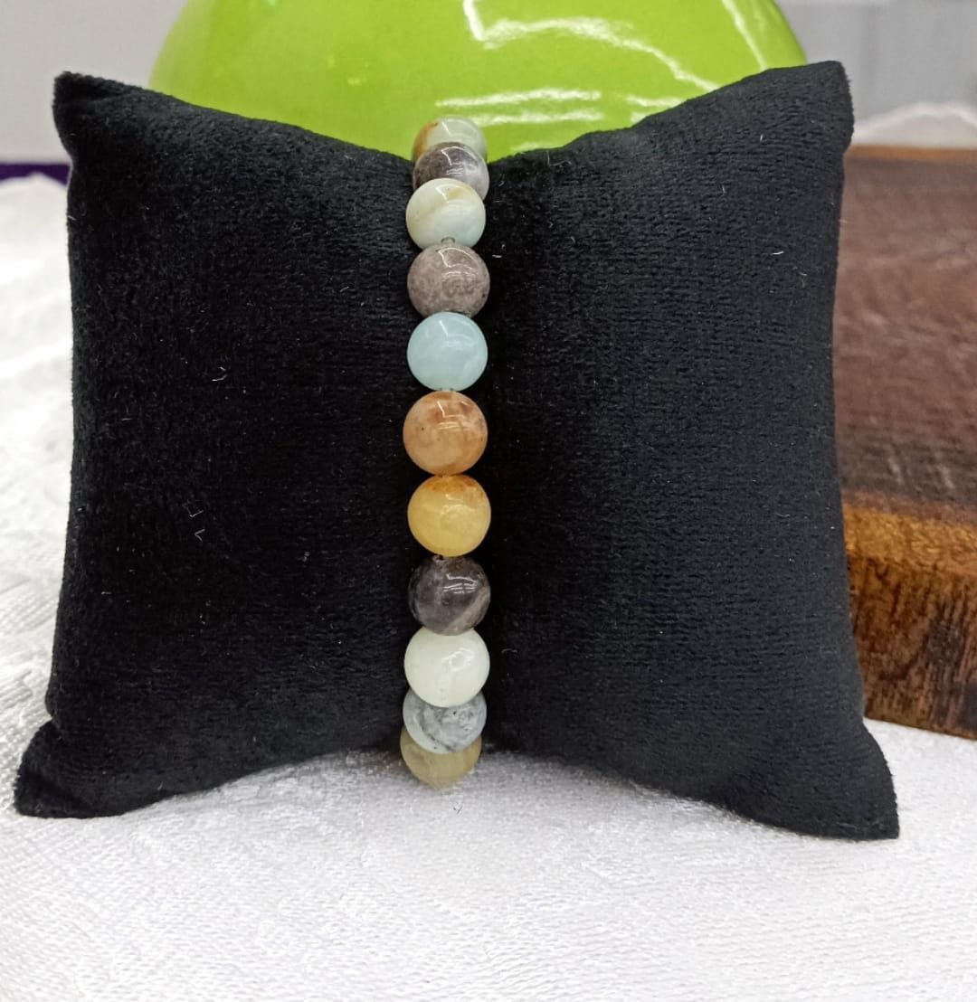 MULTICOLOUR BEADED BRACELET