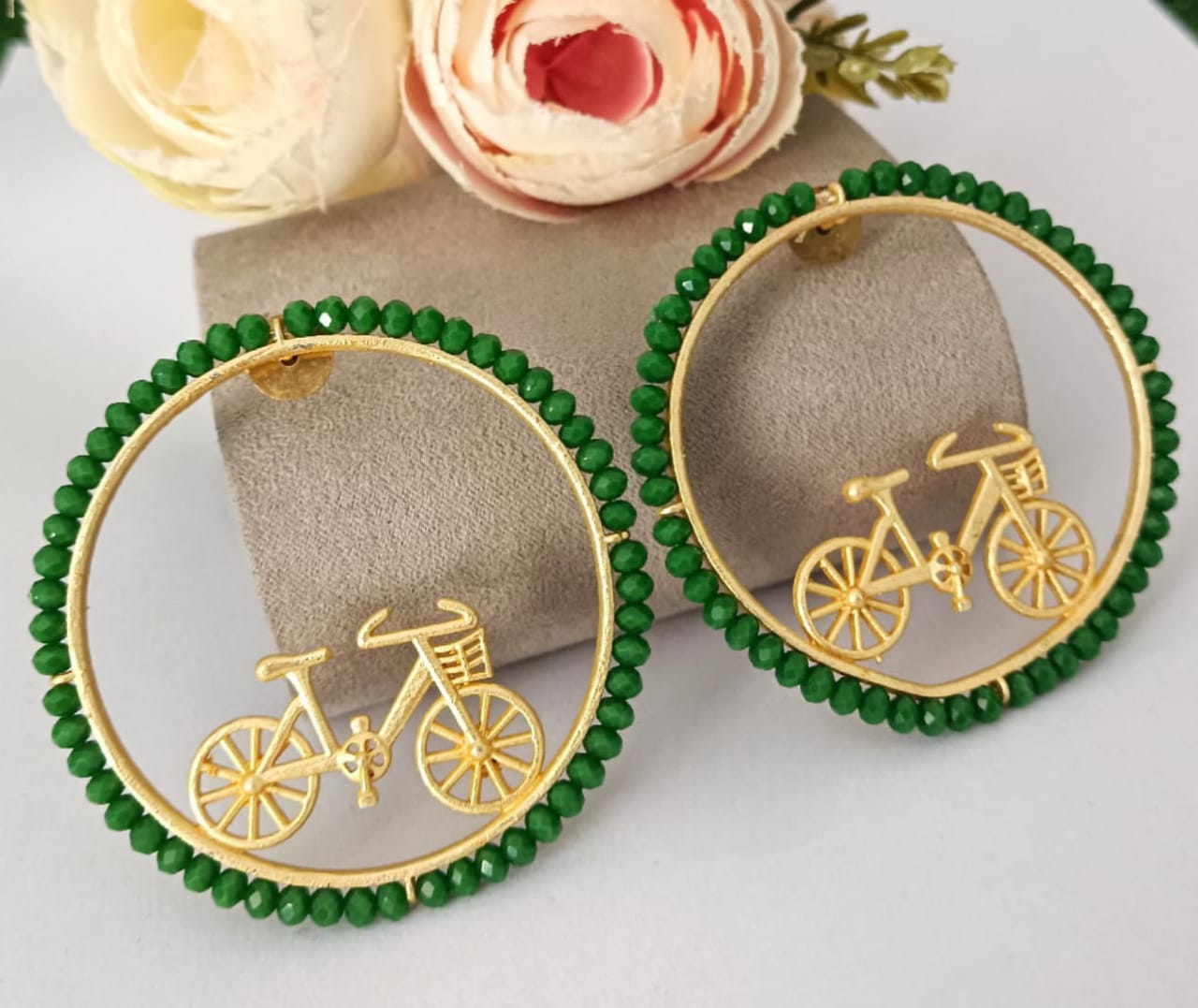 Vanshika Jewels Fashionable cycle earrings for girls